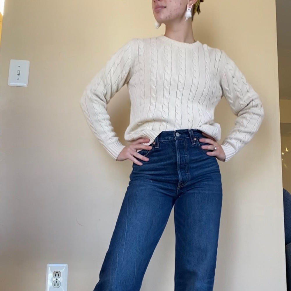 VINTAGE CREAM SWEATER